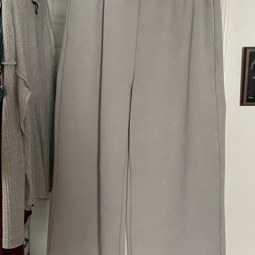 Super Cute And Now This Wide Leg High Rise Sweatpants - Sz M - Picture 2 of 9